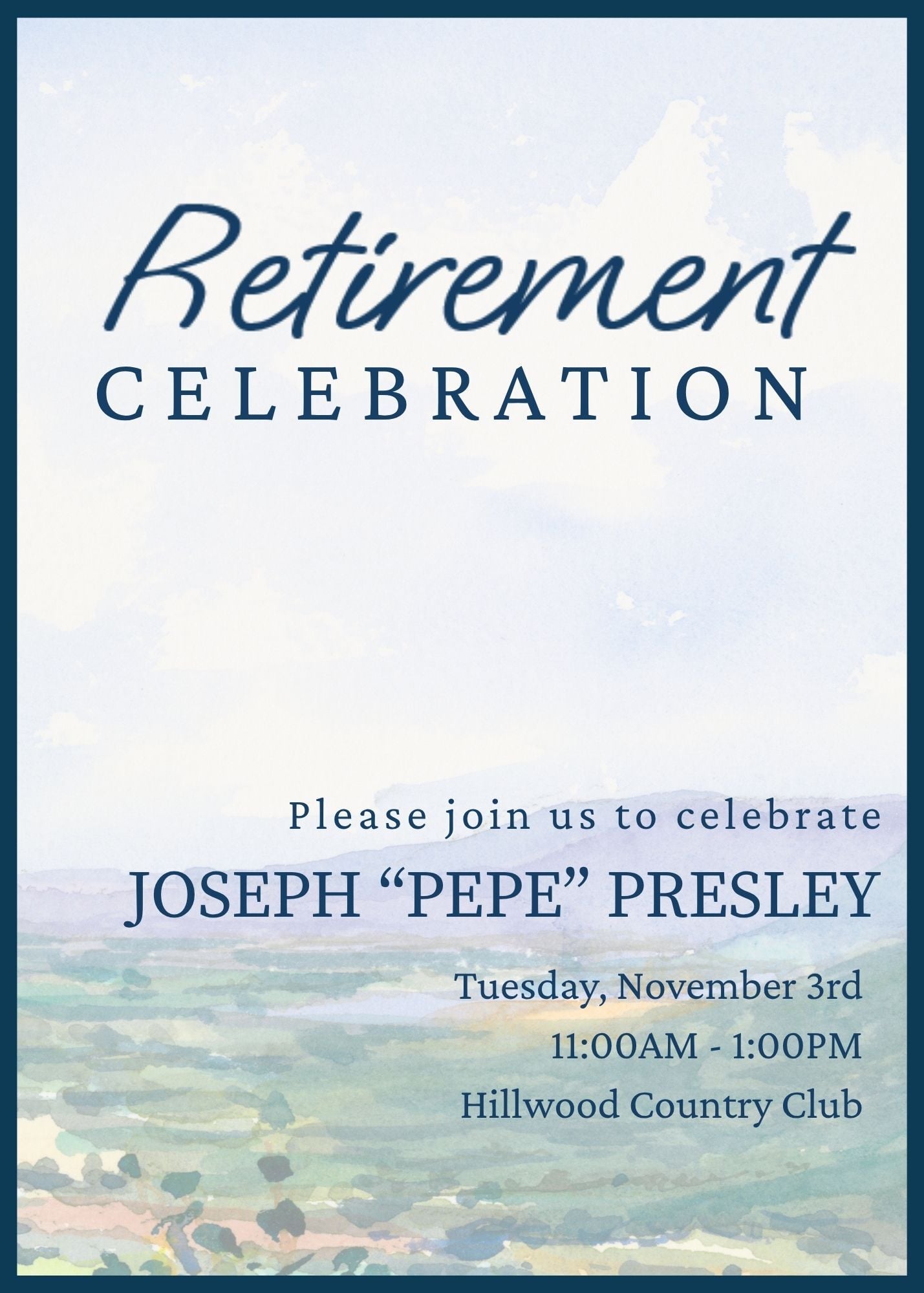 Pepe Retirement celebration Pepe Retirement celebration